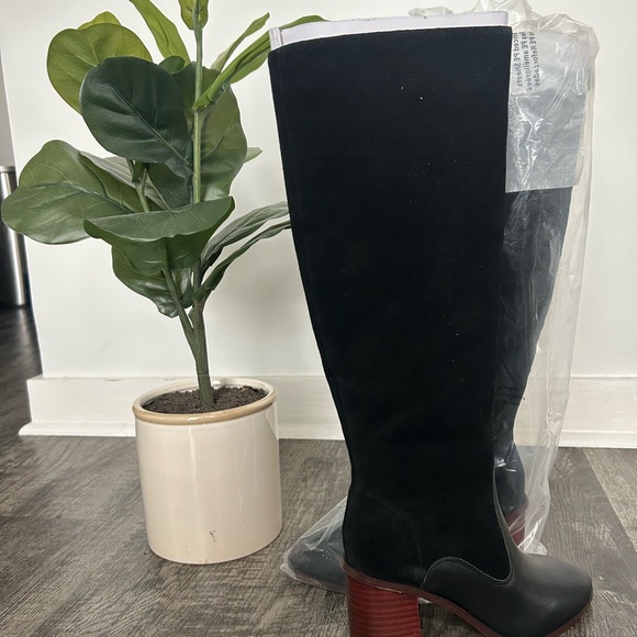 Splendid Black Heeled Boots Size 7 NEW - Picture 6 of 15